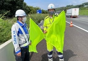 所長クロスパトロール 新東名高速道路 路肩規制(沼津営業所・御殿場営業所)