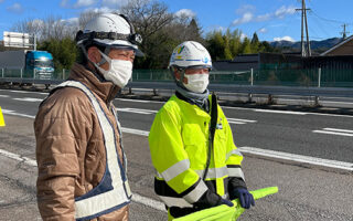 役員パト 中央自動車道　瑞浪～恵那間上り線走行車線規制（名古屋東営業所）