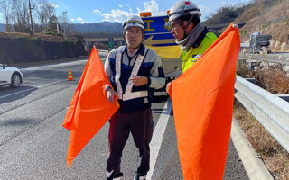 所長パトロール 中央自動車道下り線右ルート閉鎖（八王子多摩営業所）