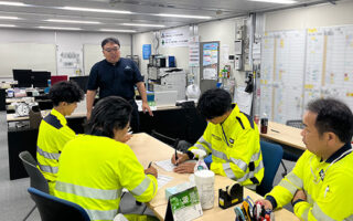 送り出しパトロール 名神高速道路集中工事（名古屋営業所）