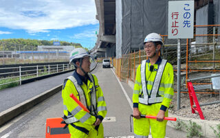 安全パトロール 国道302号線固定規制内保安業務（名古屋東営業所）