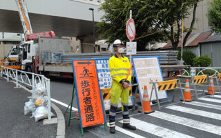 所長パトロール 首都高7号小松川線　路下規制（埼玉営業所）