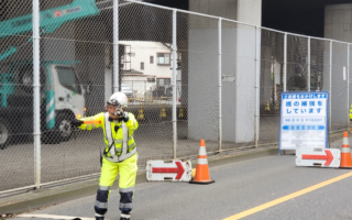 支社長パトロール中央道側道片側交互通行規制（吉祥寺営業所）