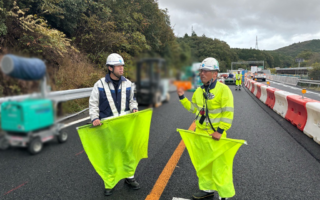 安全パトロール中央自動車上り線便乗（多治見営業所）