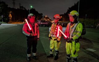 所長パトロール小田原厚木道路上り線SA・PA（平塚営業所）