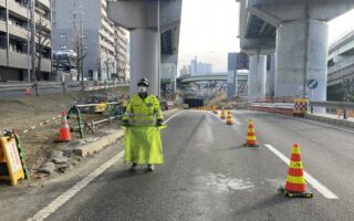 所長パトロール 県道60号・名古屋ICランプ東行き（名古屋東営業所）